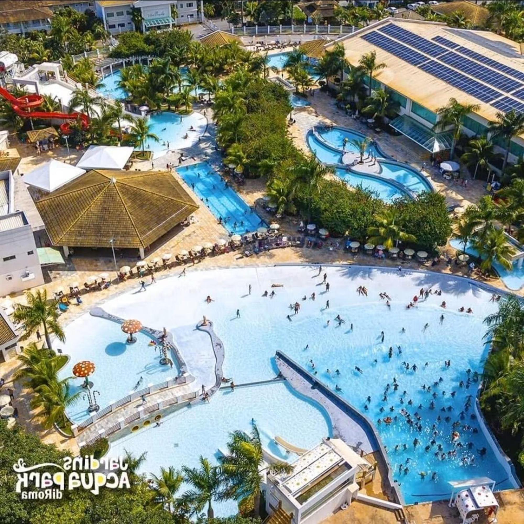 L'acqua Diroma - Suítes confortáveis - Park aquático 24 horas com Piscina de Ondas Caldas Novas Esterno foto